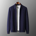 Jireh - Men's Fine-Knit Cashmere Full-Zip Cardigan
