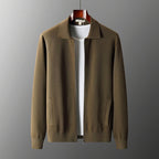 Jireh - Men's Fine-Knit Cashmere Full-Zip Cardigan