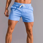 Jonathan - Men's Athletic Drawstring Lounge Shorts