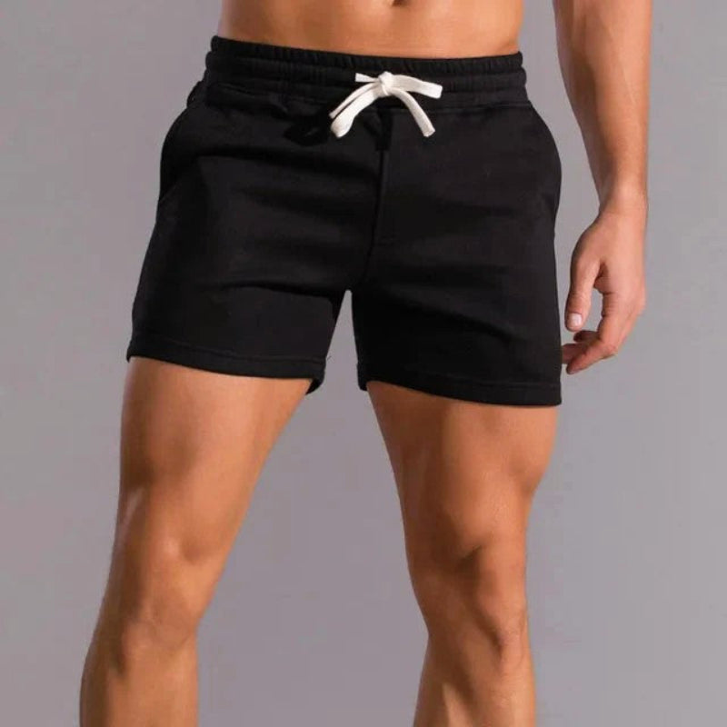 Jonathan - Men's Athletic Drawstring Lounge Shorts