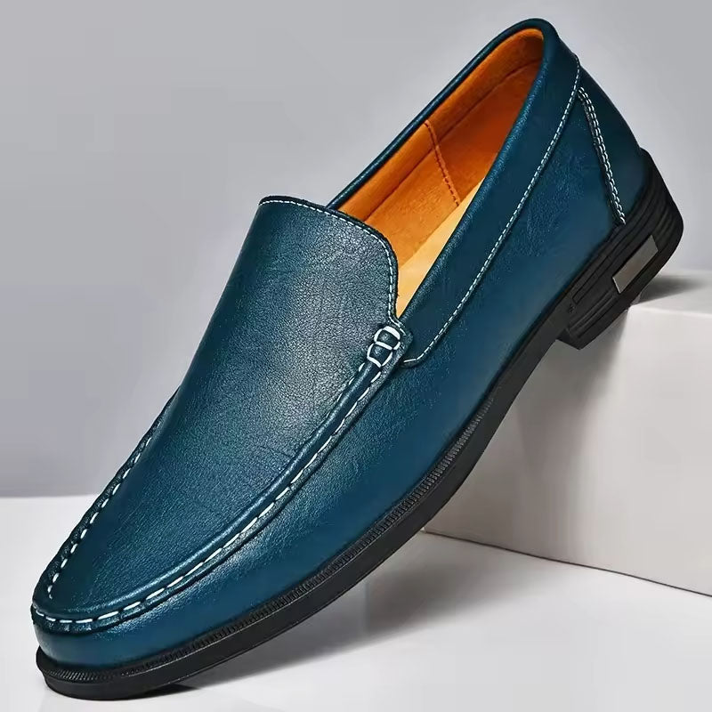 Joseph - Men's Slip-On Moc-Toe Business Loafers