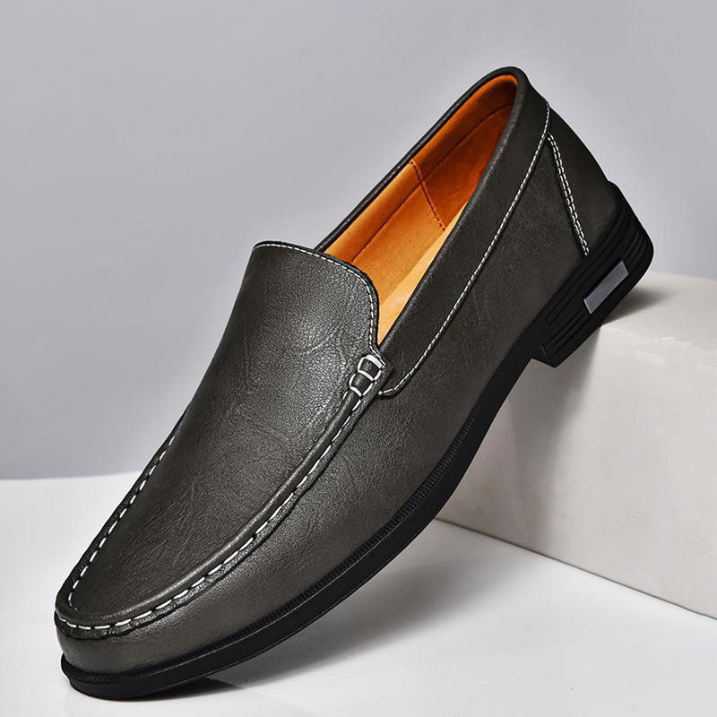 Joseph - Men's Slip-On Moc-Toe Business Loafers