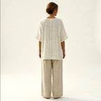 Juno - Women's Linen Oversized Matching Set