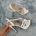 Kayla - Women’s Strappy Platform Stiletto Heels