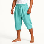 Kevin - Men's Casual Drawstring Capri Pants