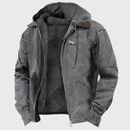 Kyree - Men's Warm Fleece Hooded Jacket