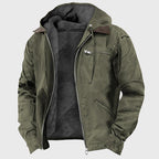 Kyree - Men's Warm Fleece Hooded Jacket