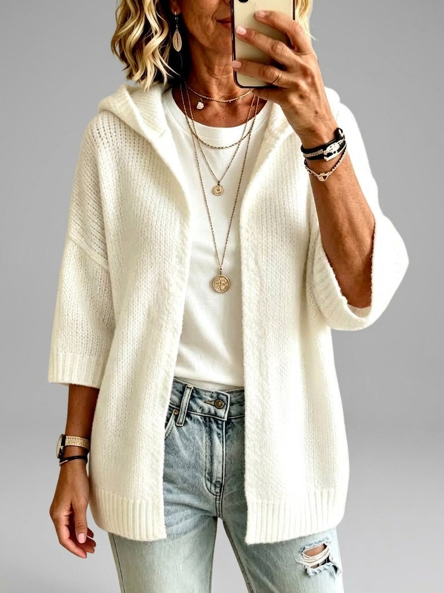 Lainey - Women's Oversized Hooded Cardigan