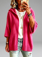 Lainey - Women's Oversized Hooded Cardigan