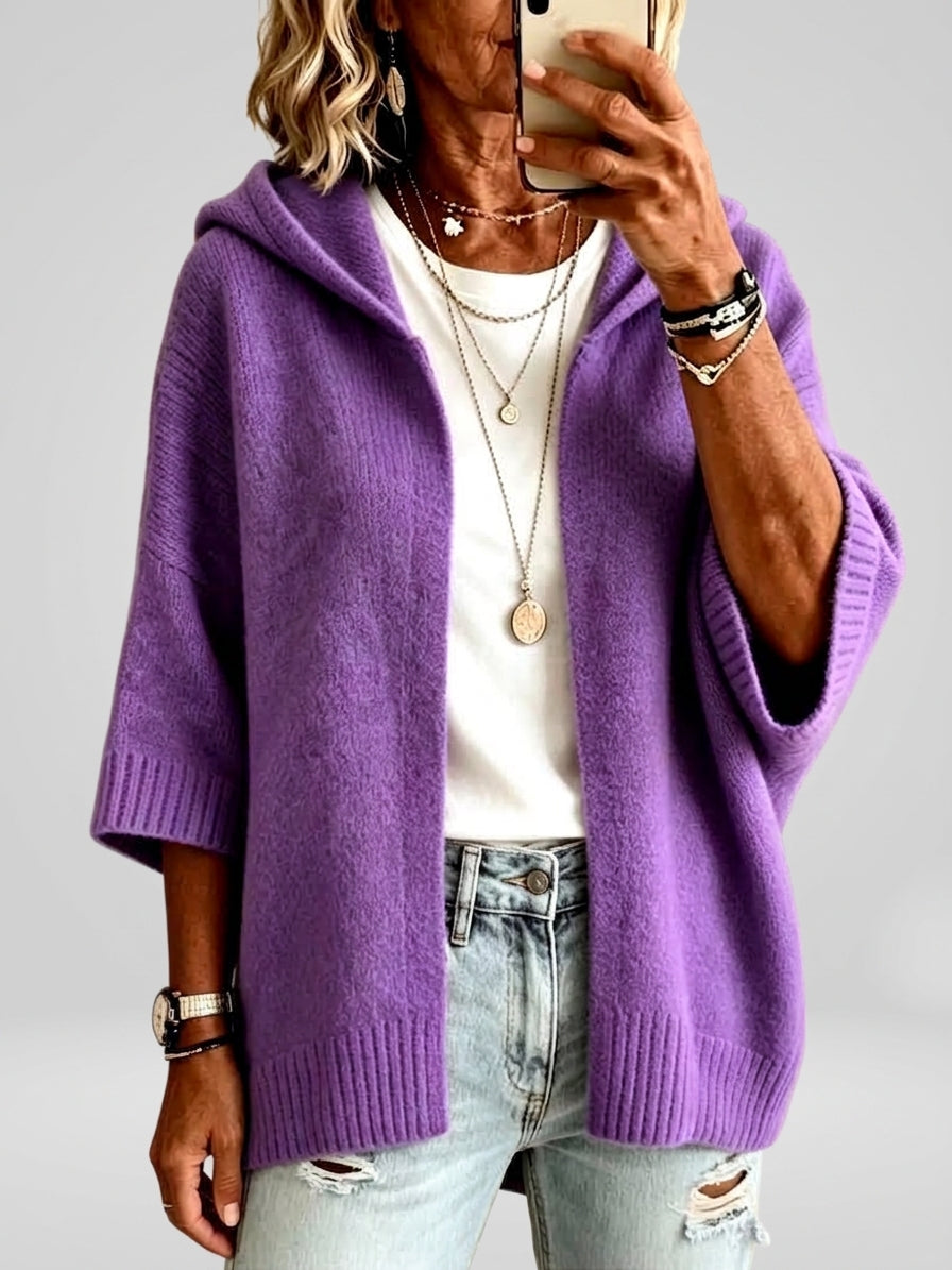 Lainey - Women's Oversized Hooded Cardigan