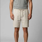 Lawrence - Men's Linen Relaxed Fit Summer Shorts