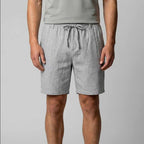 Lawrence - Men's Linen Relaxed Fit Summer Shorts