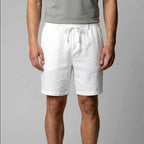 Lawrence - Men's Linen Relaxed Fit Summer Shorts