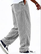 Leo - Men's Corduroy Loose Straight-Leg Casual Pants