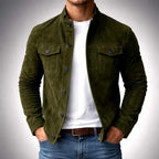 Casey - Men's Slim Fit Stand-Up Collar Blazer Jacket 1