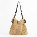 Lily - Women's Bohemian Woven Straw Shoulder Bag