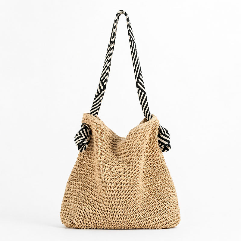 Lily - Women's Bohemian Woven Straw Shoulder Bag