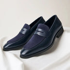 Lincoln - Men's Classic Penny Slip On Dress Loafers