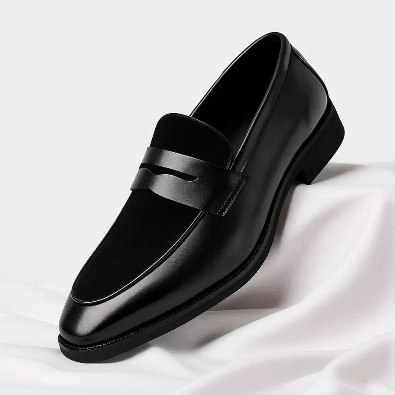 Lincoln - Men's Classic Penny Slip On Dress Loafers