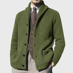 Lincoln - Men's Shawl Collar Knit Cardigan
