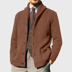 Lincoln - Men's Shawl Collar Knit Cardigan