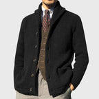 Lincoln - Men's Shawl Collar Knit Cardigan