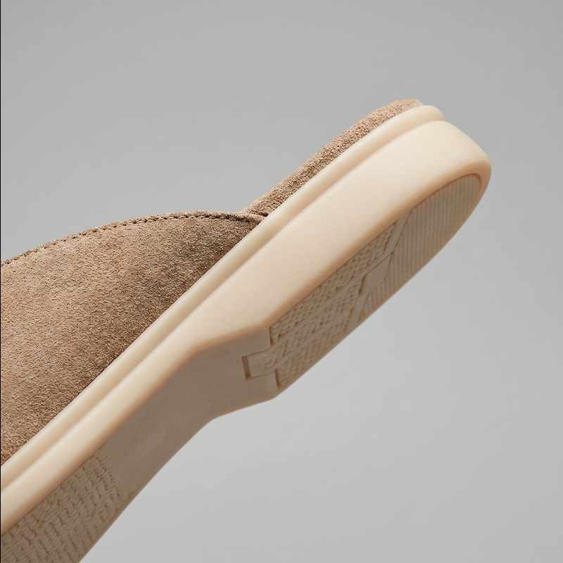 Logan - Suede Cutout-back Comfort Footwear Mules