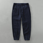 Luke - Men's Straight-Leg Linen Pants