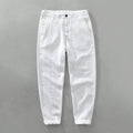 Luke - Men's Straight-Leg Linen Pants