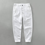 Luke - Men's Straight-Leg Linen Pants