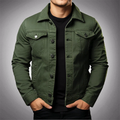 Mathew - Men's Classic Button Denim Jacket