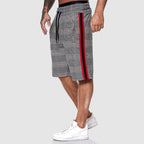 Maxwell - Men's Plaid Drawstring Shorts