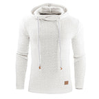 Melvin - Men's Basket-Weave Textured Knit Hoodie Sweater