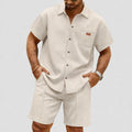 Miguel - Men's Casual Pocket Shirt & Shorts Set