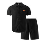Miguel - Men's Casual Pocket Shirt & Shorts Set