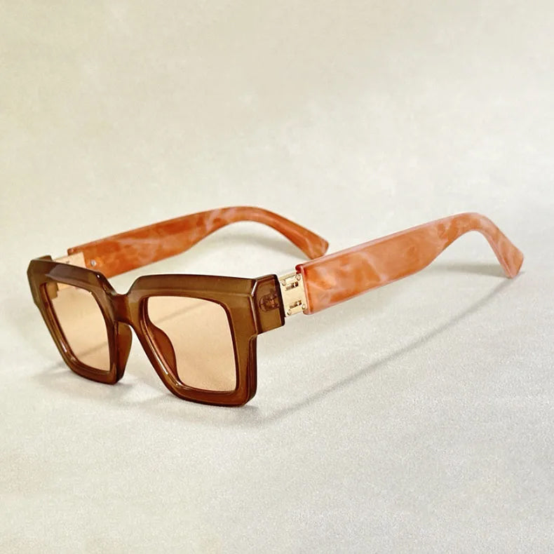 Mirage - Urban-Chic Translucent Square Sunglasses