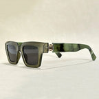 Mirage - Urban-Chic Translucent Square Sunglasses
