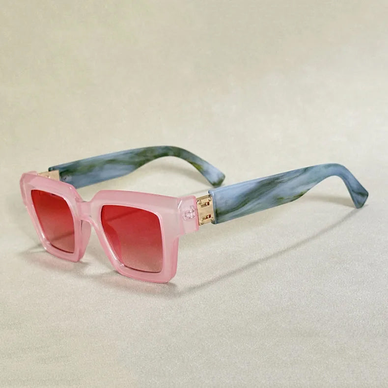 Mirage - Urban-Chic Translucent Square Sunglasses