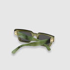Mirage - Urban-Chic Translucent Square Sunglasses