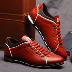 Mitchell - Men's Faux Leather Casual Sneakers