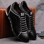 Mitchell - Men's Faux Leather Casual Sneakers