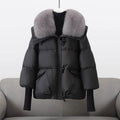 Natalie - Women's Fur Collar Puffer Jacket