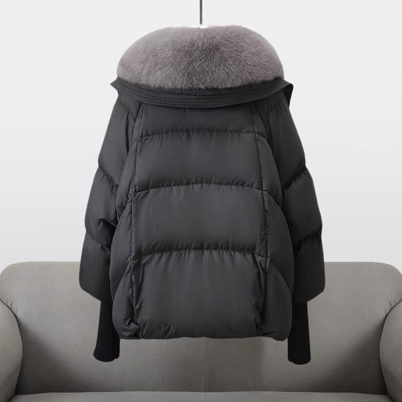 Natalie - Women's Fur Collar Puffer Jacket