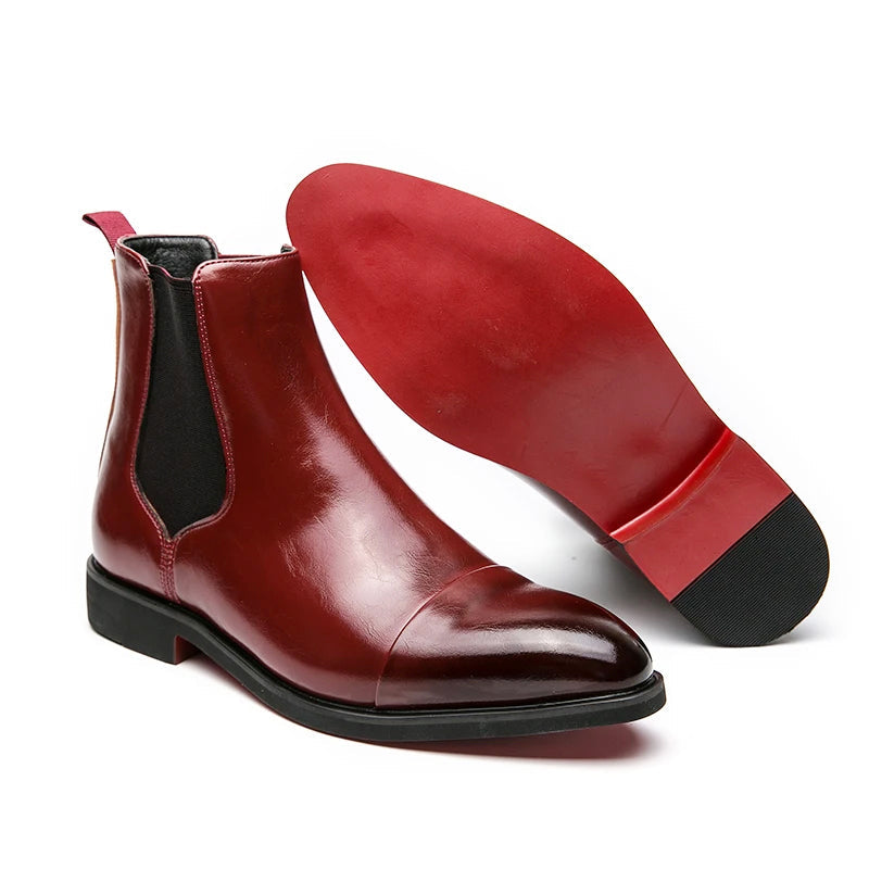 Nico -  Men's Leather Chelsea Ankle Boots