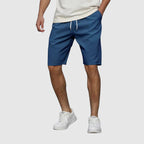 Noah - Men’s Cotton Blend Drawstring Shorts