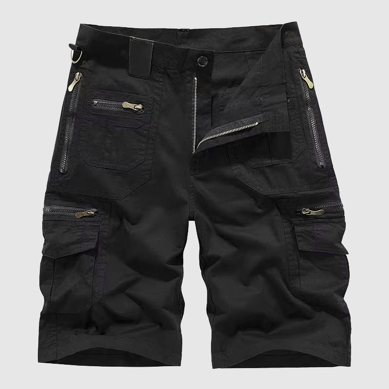 Nolan - Men's Multi-Pocket Cargo Shorts