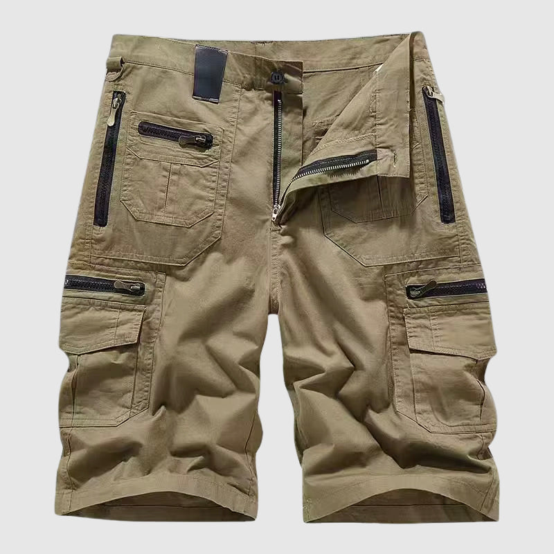 Nolan - Men's Multi-Pocket Cargo Shorts
