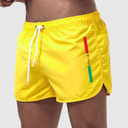 Peter - Men’s Quick-Dry Italian Stripe Swim Shorts