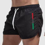 Peter - Men’s Quick-Dry Italian Stripe Swim Shorts