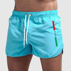 Peter - Men’s Quick-Dry Italian Stripe Swim Shorts